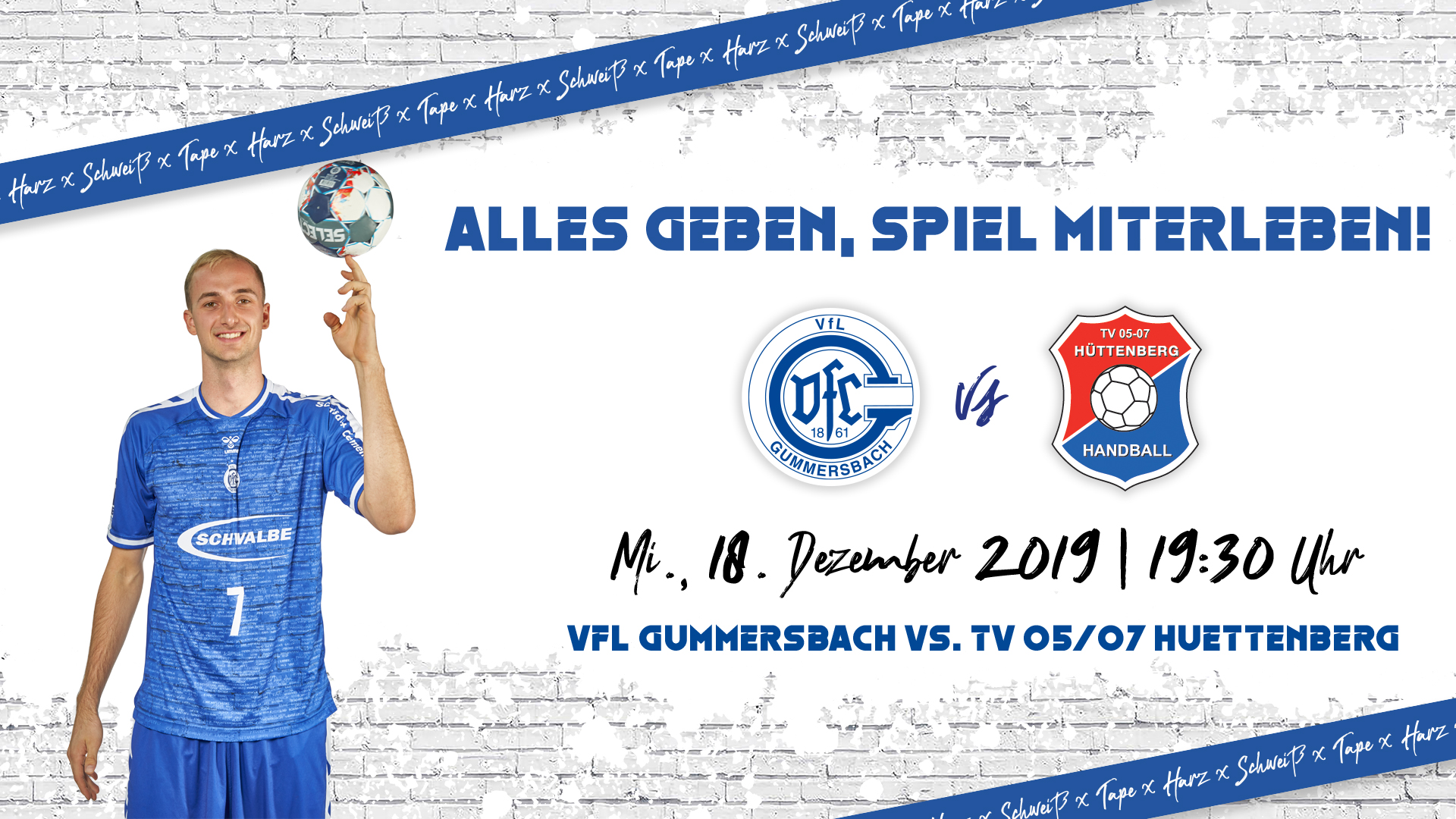 HEIMspiel | VfL Gummersbach - TV 05/07 Hüttenberg