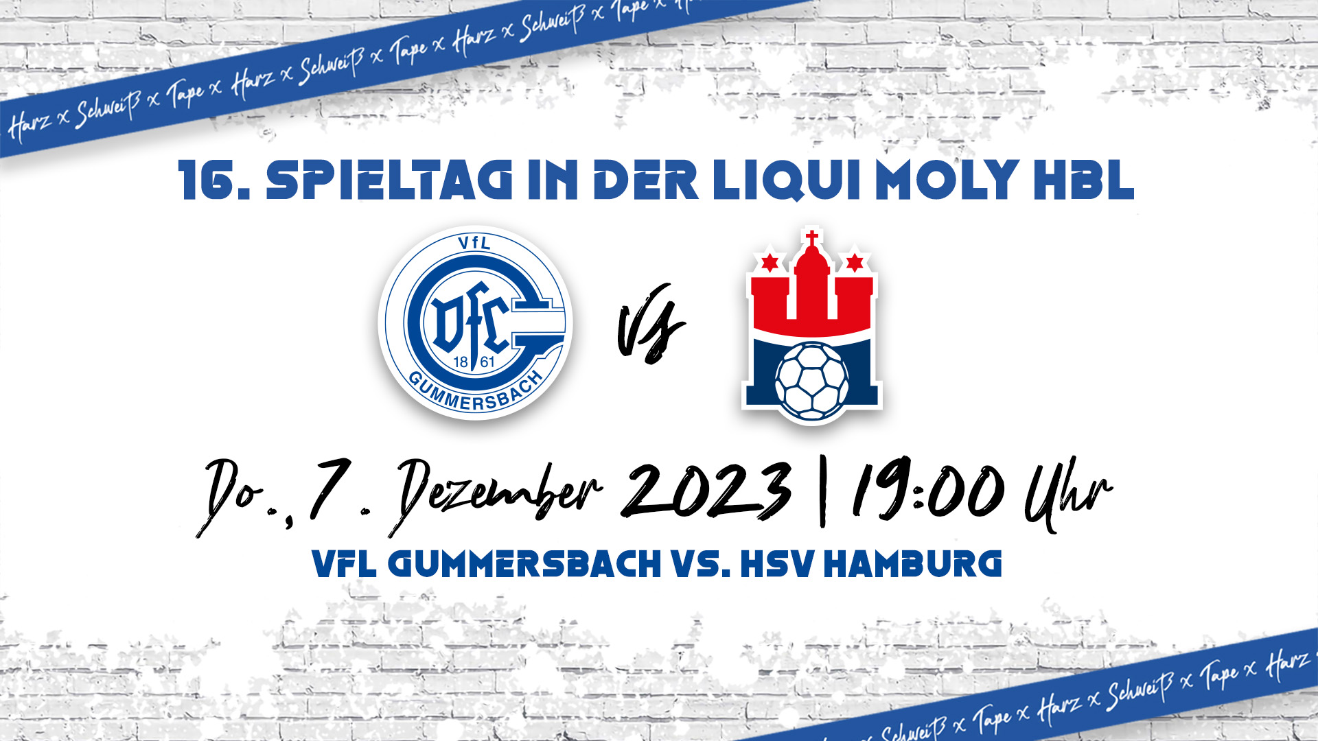 HEIMspiel | VfL Gummersbach - HSV Hamburg
