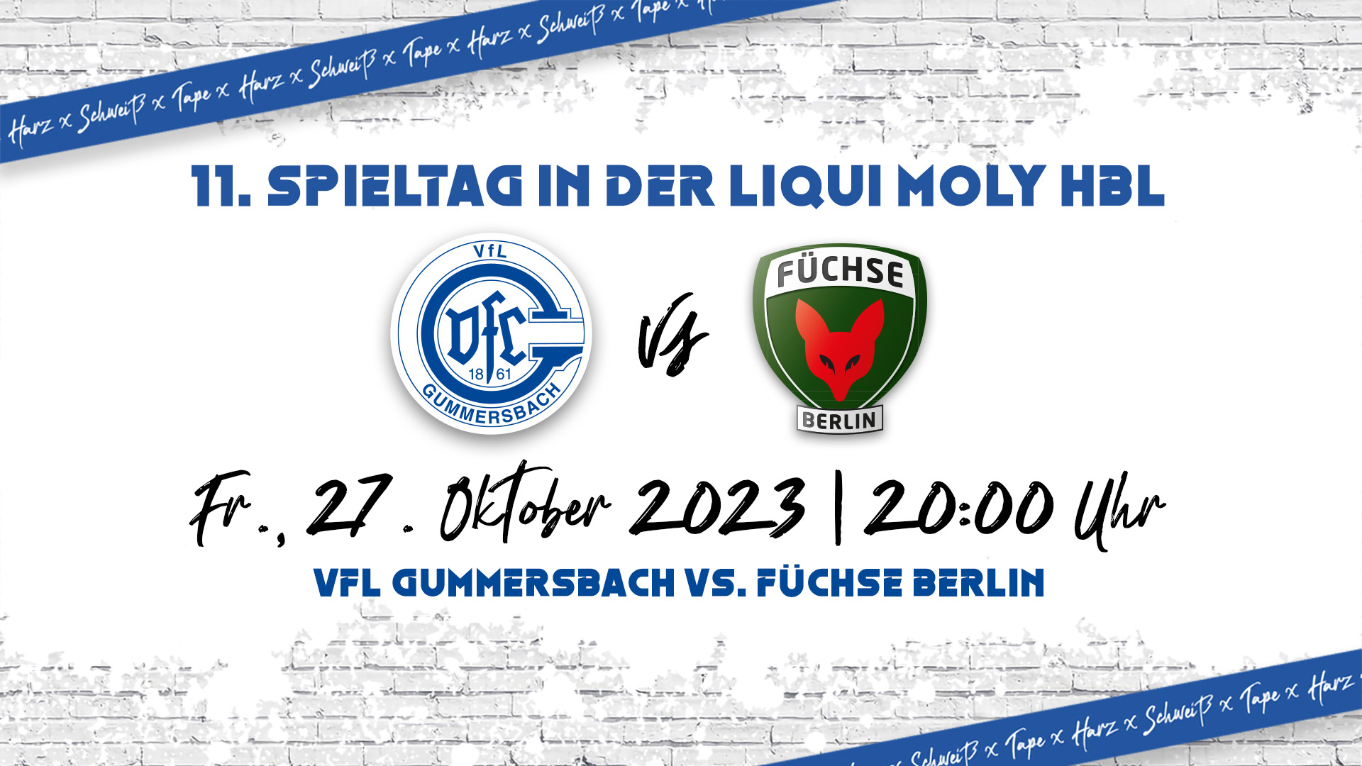 HEIMspiel | VfL Gummersbach - Füchse Berlin