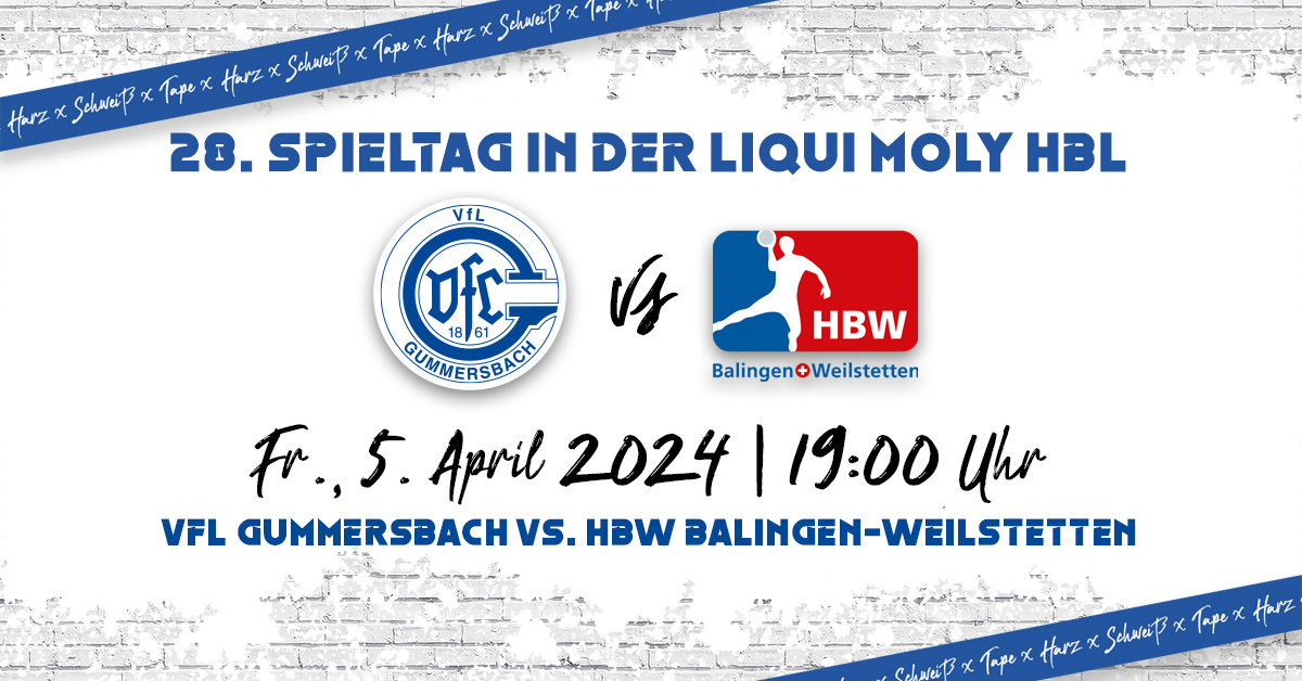 HEIMspiel | VfL Gummersbach - HBW Balingen-Weilstetten