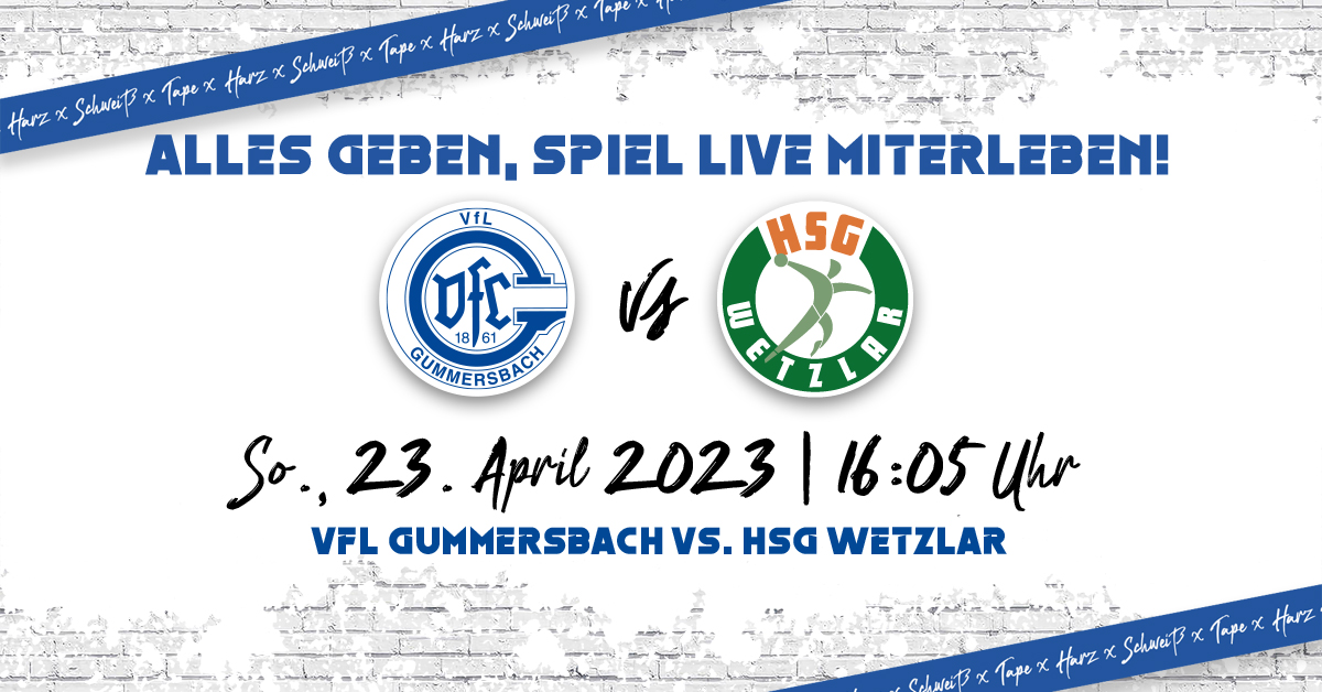 HEIMspiel | VfL Gummersbach - HSG Wetzlar