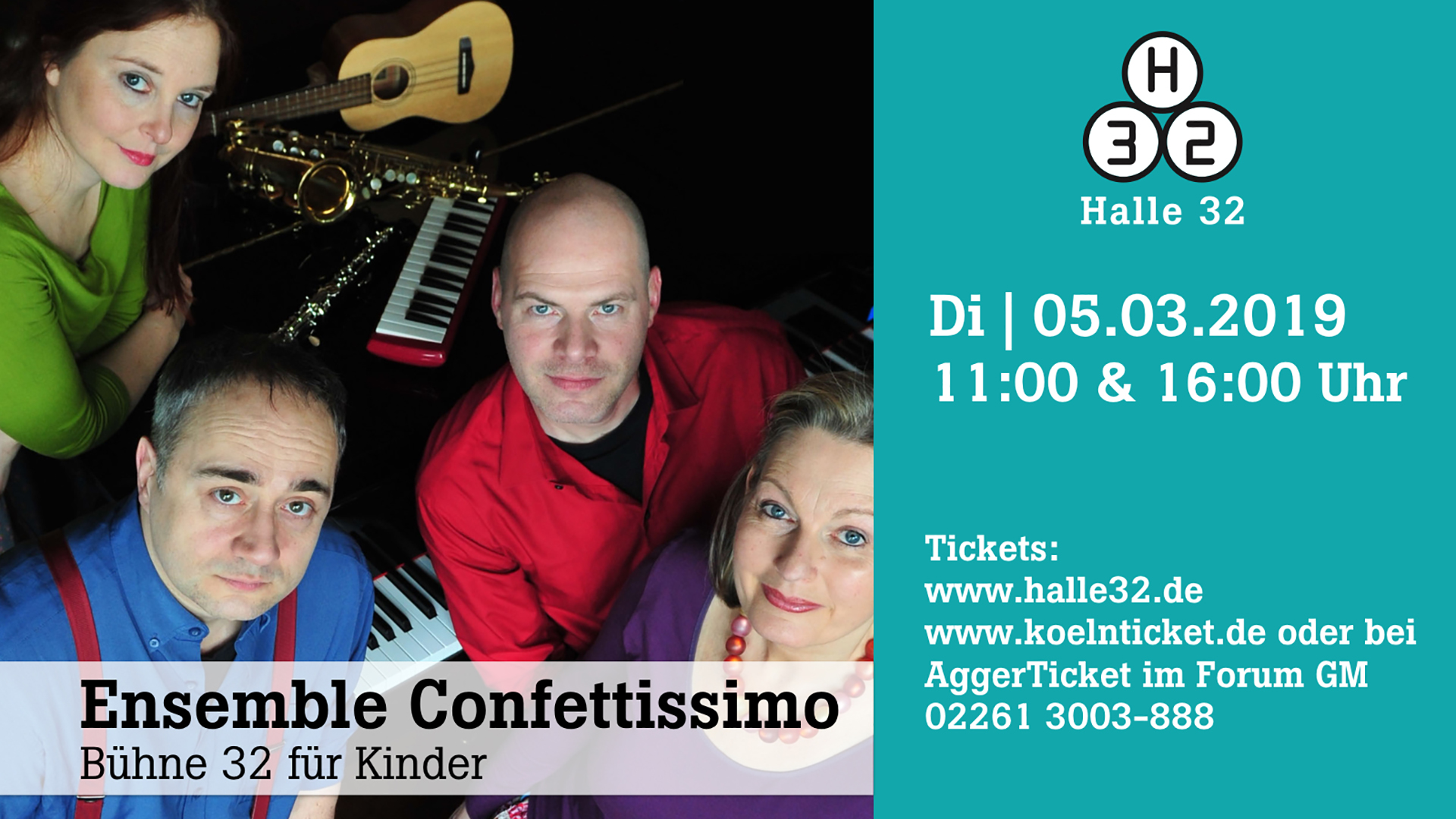 Halle 32 | Ensemble Confettissimo