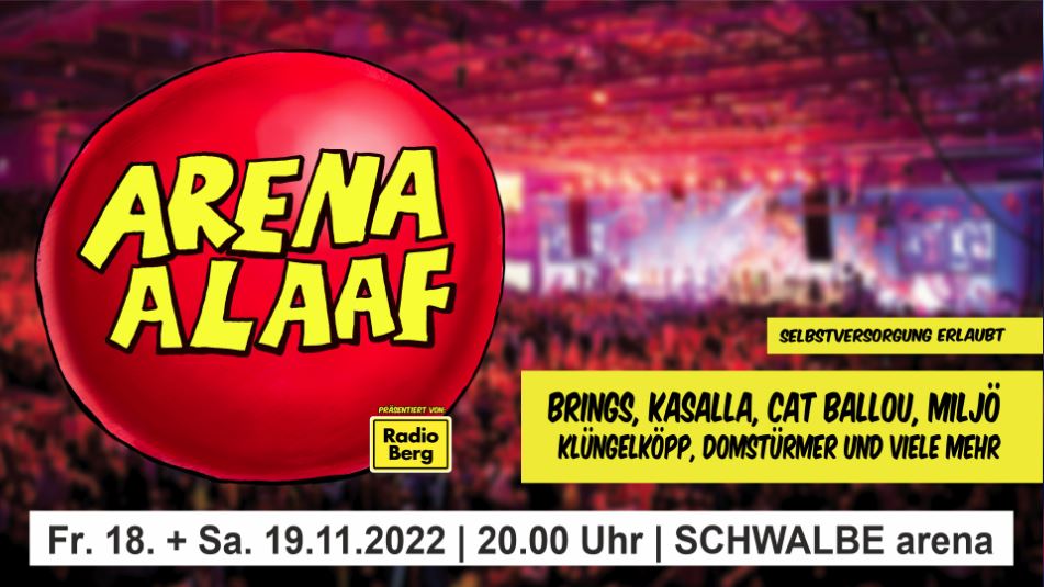 SCHWALBE arena | Arena Alaaf 2022