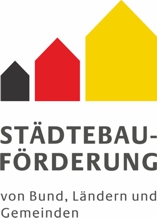 Logo Stadtebauförderung von Bund, Ländern und Gemeinden