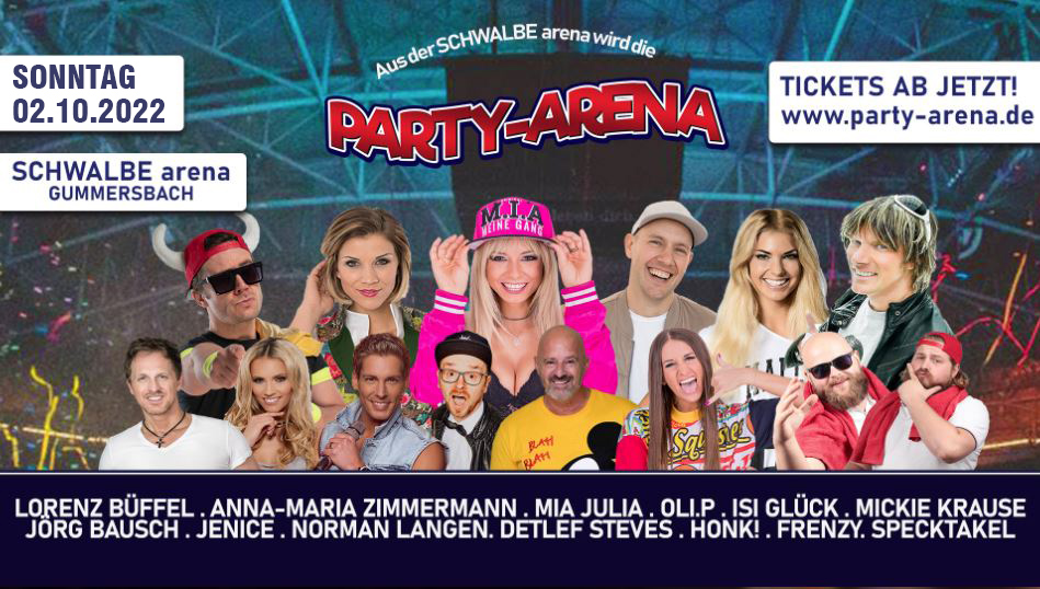 SCHWALBE arena | Party-Arena 2022