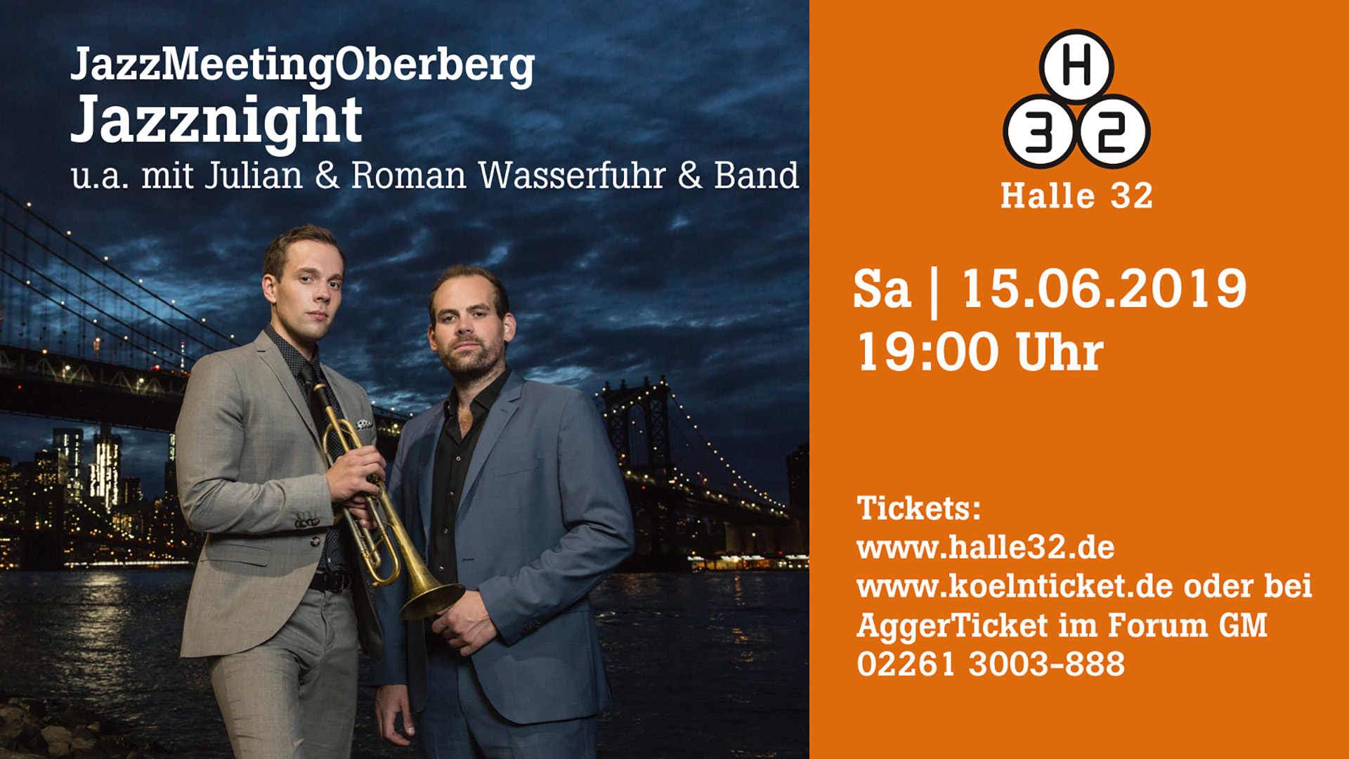 Halle 32 | Jazznight - JazzMeetingOberberg