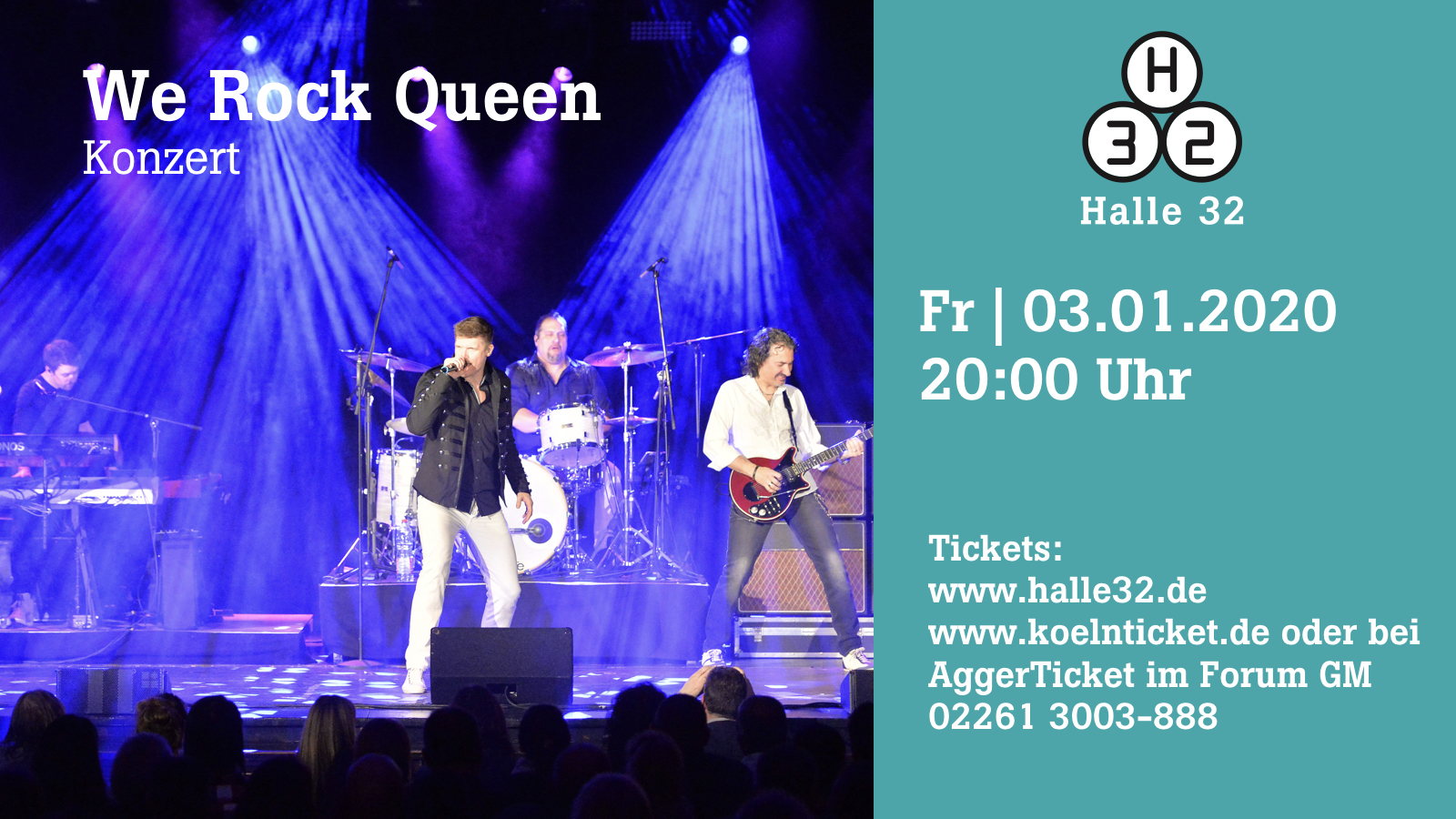 Halle 32 | We Rock Queen