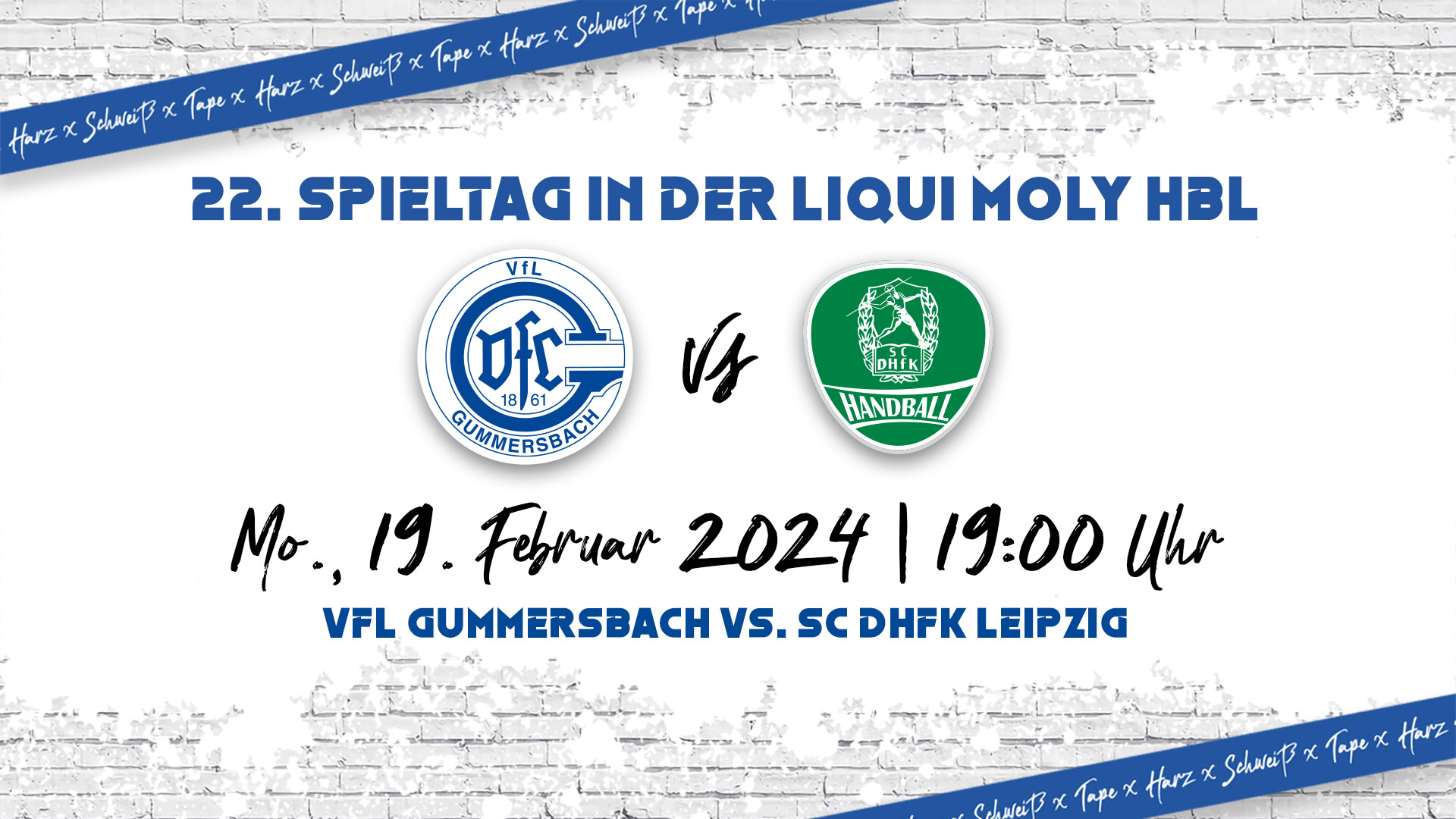 HEIMspiel | VfL Gummersbach - SC DHfK Leipzig