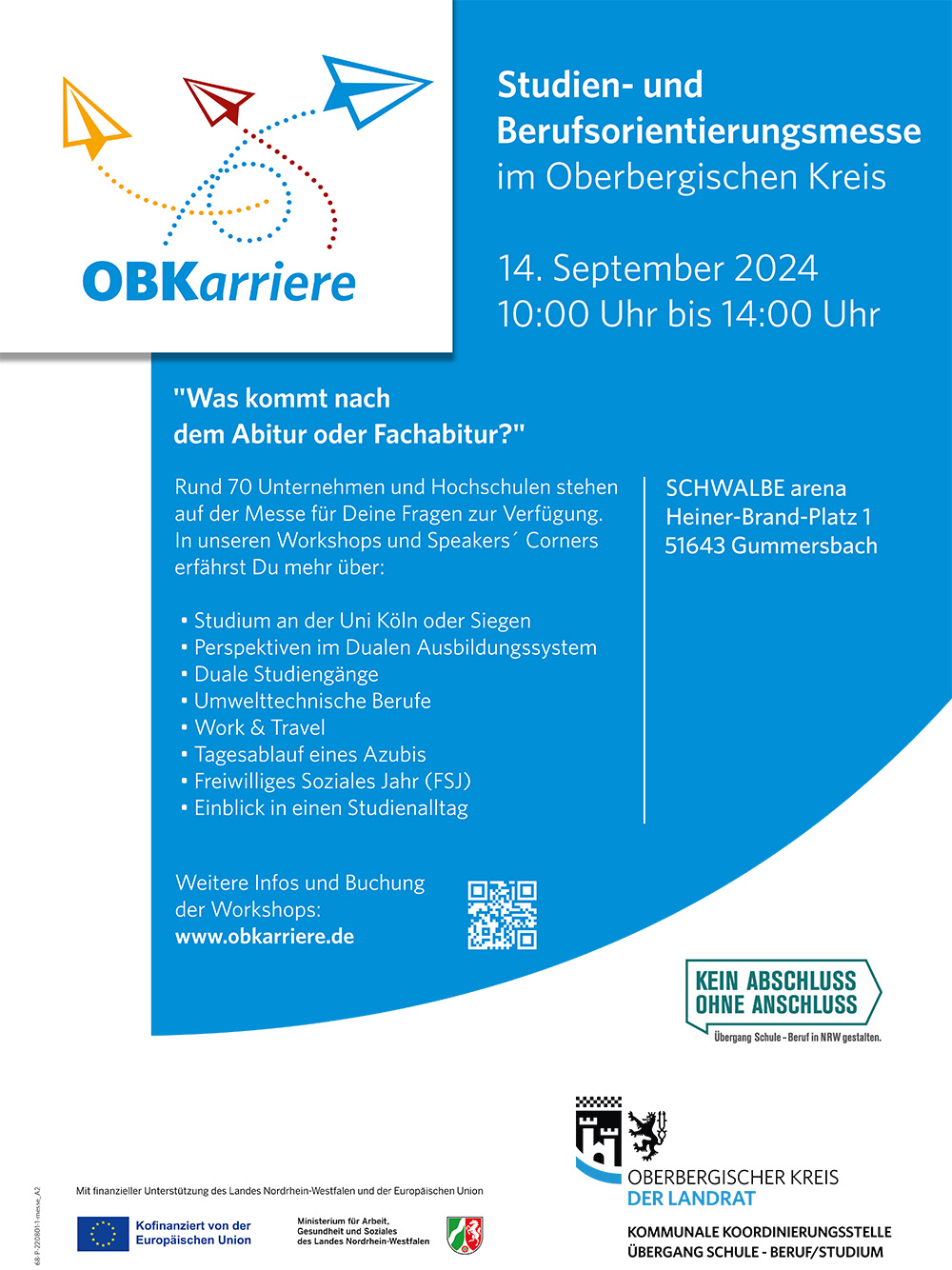 OBK Karriere | Studien- und Berufsorientierungsmesse