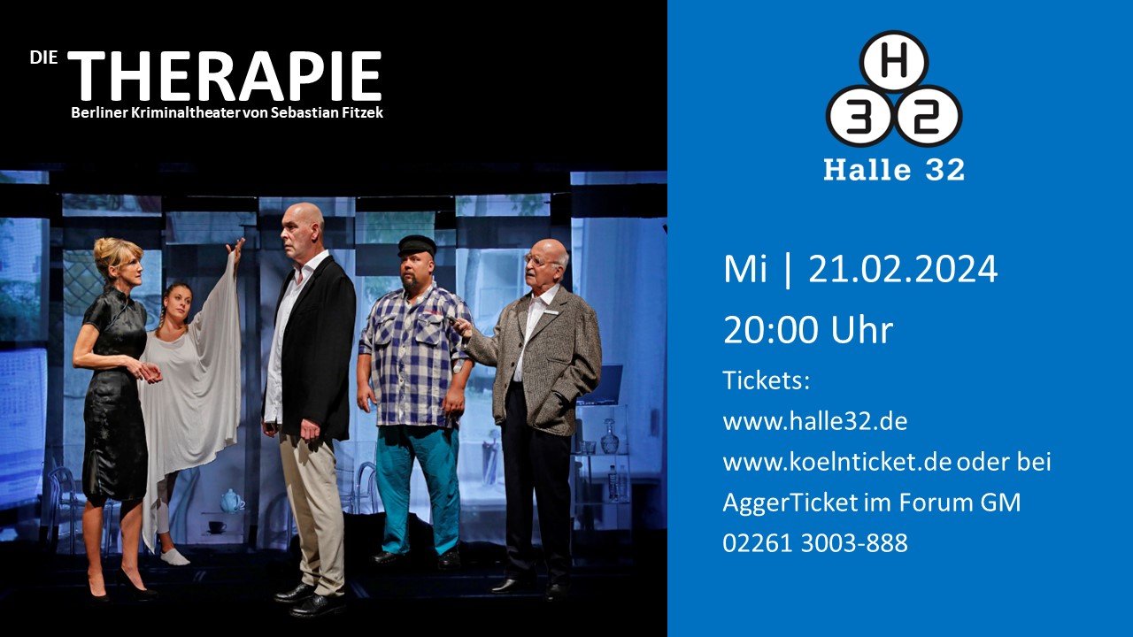 Halle 32 | Die Therapie