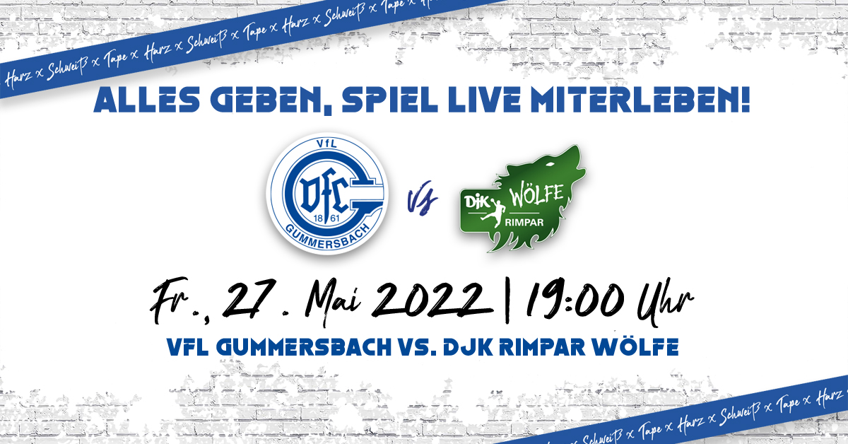 HEIMspiel | VfL Gummersbach - DJK Rimpar Wölfe