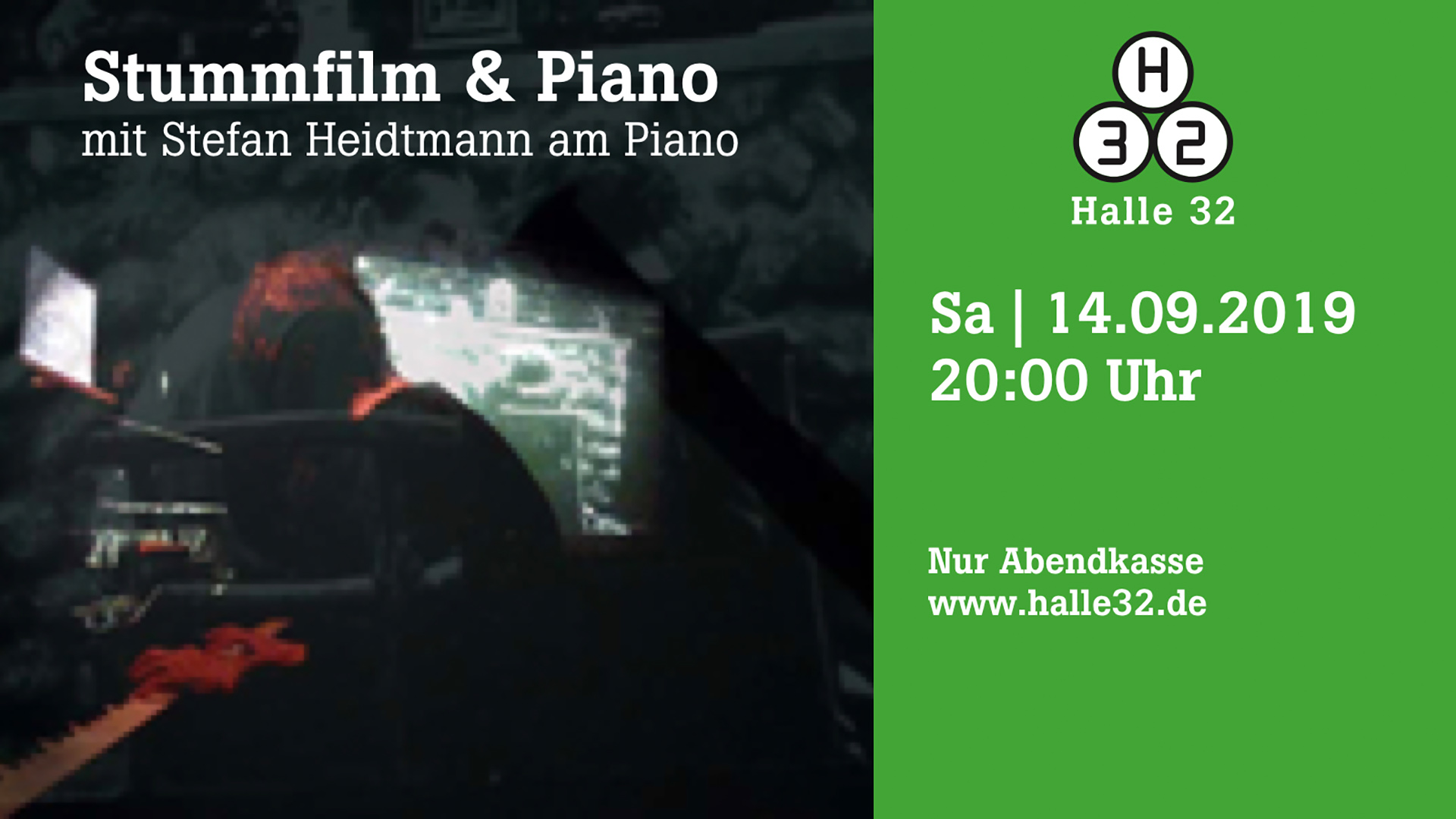 Halle 32 | Stummfilm & Piano 