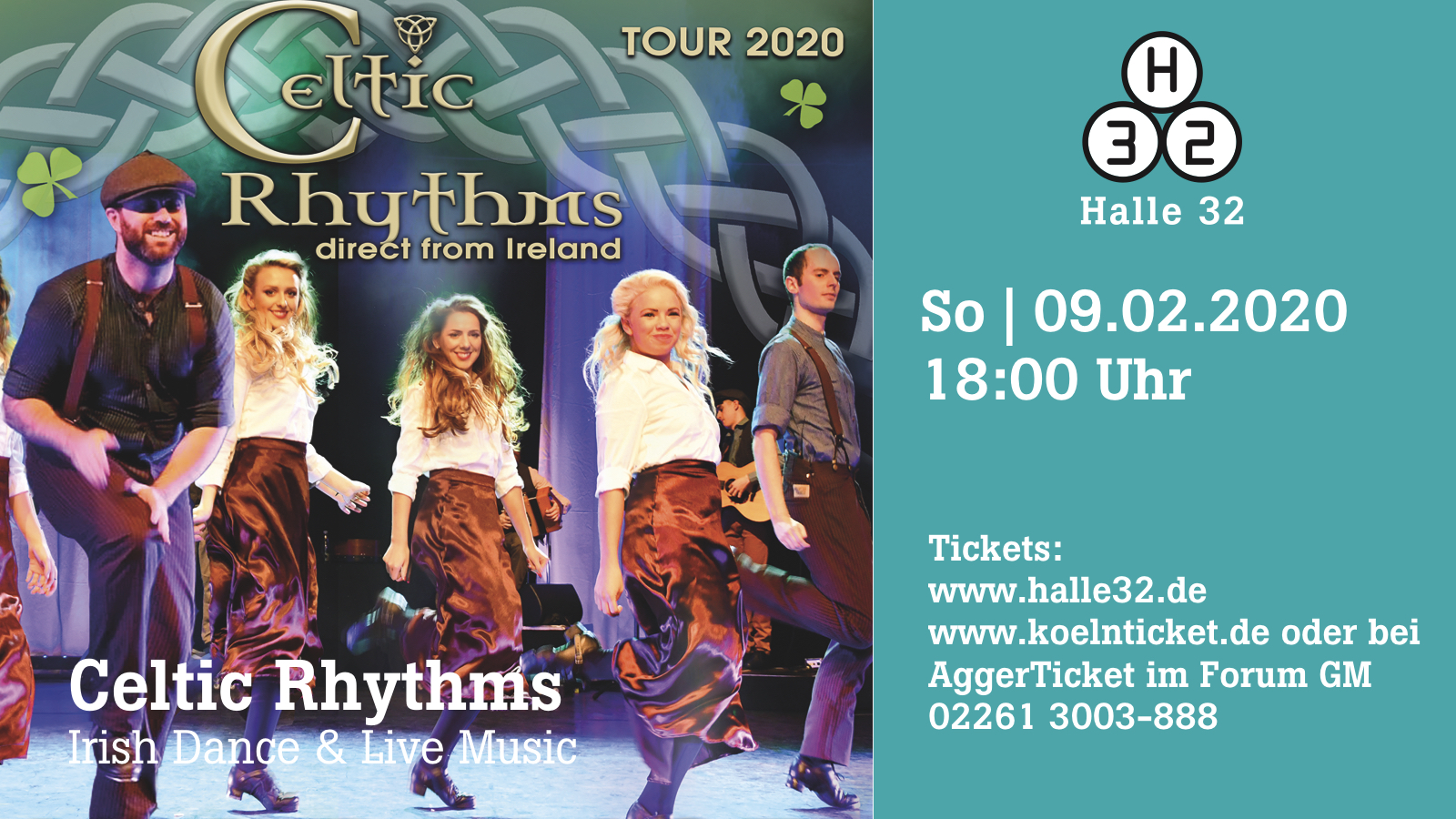 Halle 32 | Celtic Rhythms