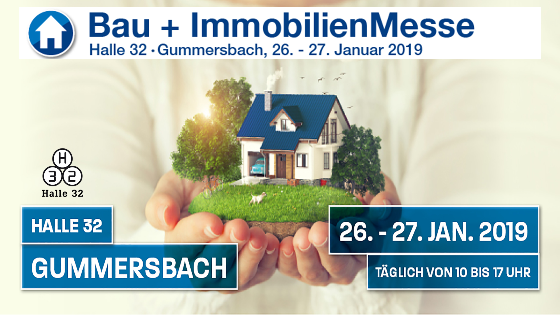 Halle 32 | Bau- + ImmobilienMesse 2019