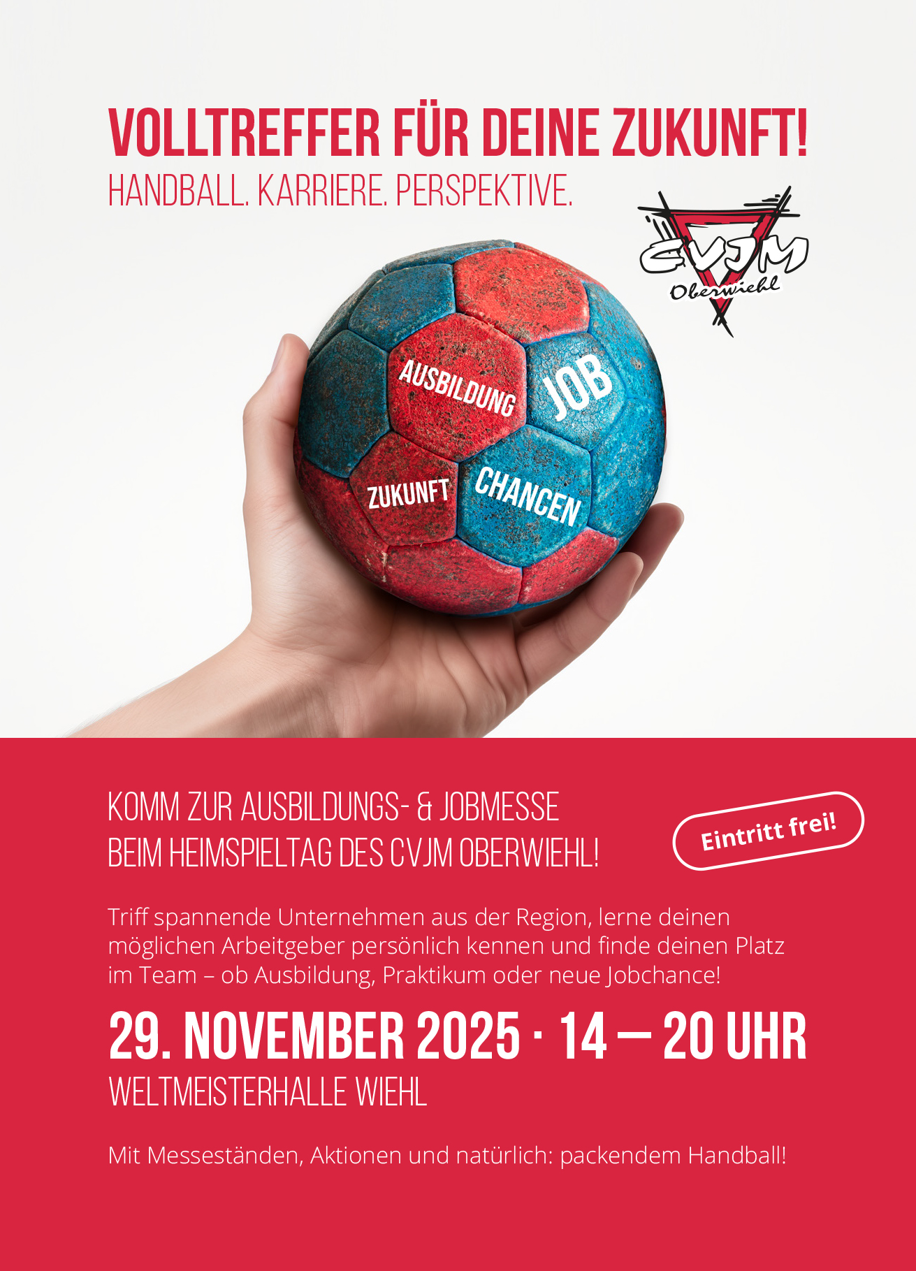 CVJM Oberwiehl e. V. | Handball & Karriere in einem Wurf!