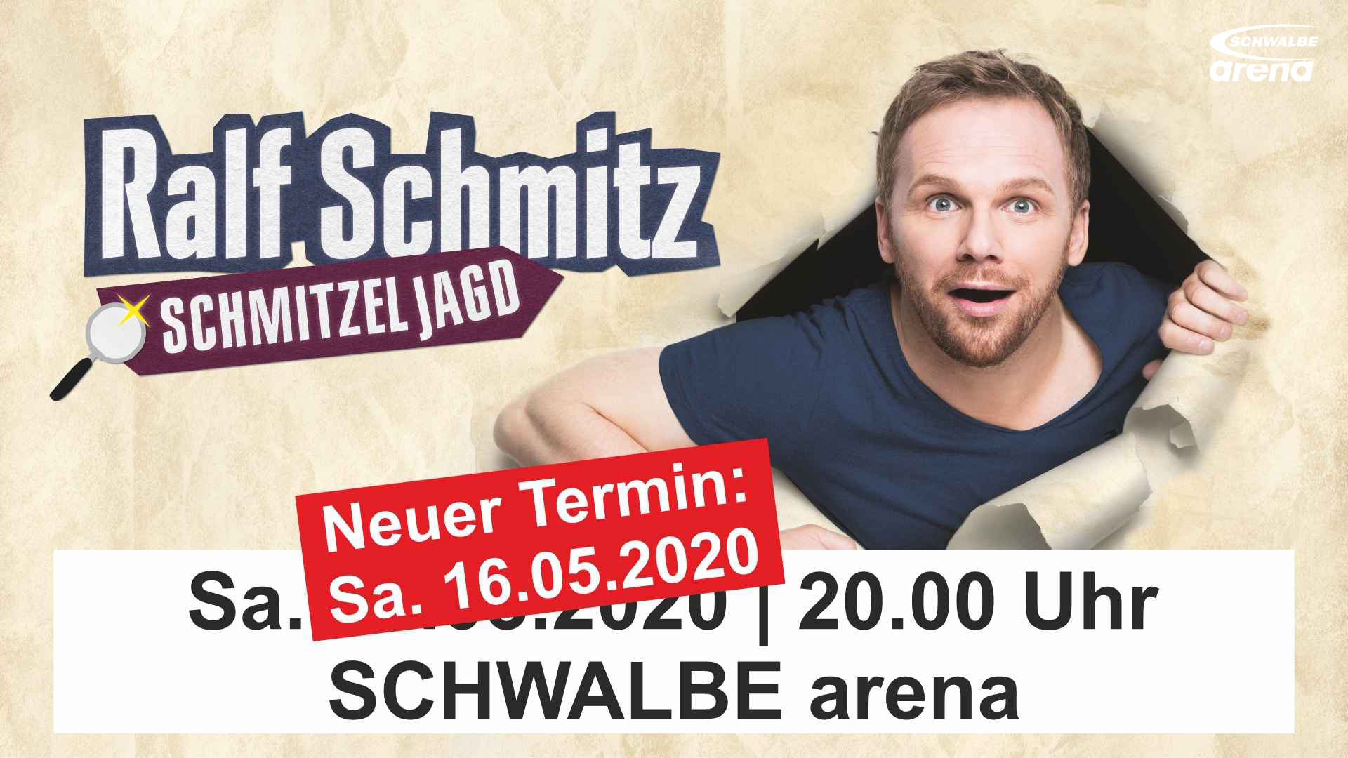 SCHWALBE arena | RALF SCHMITZ - Schmitzeljagd