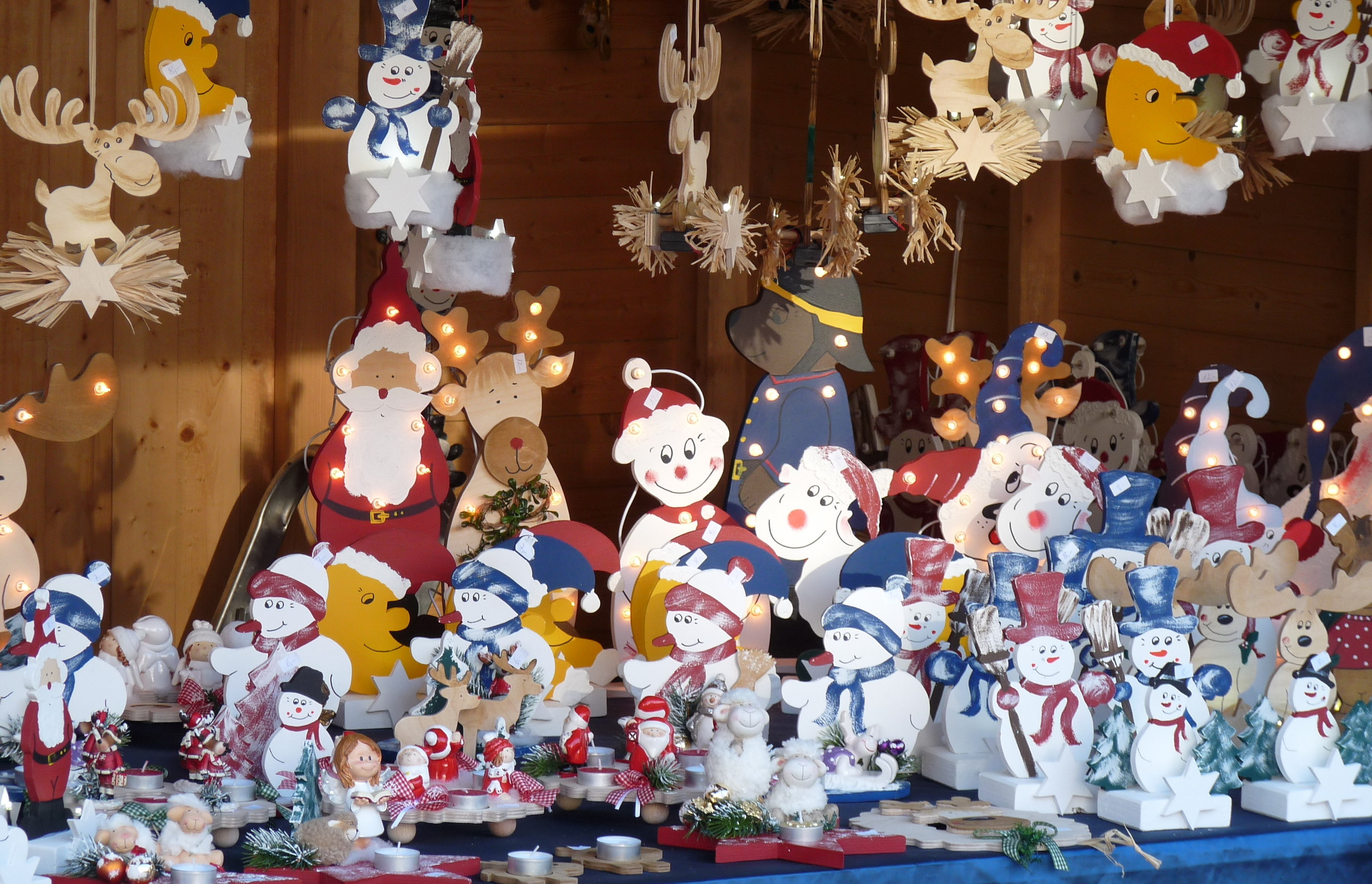 Weihnachtsmarkt Stand Roller
