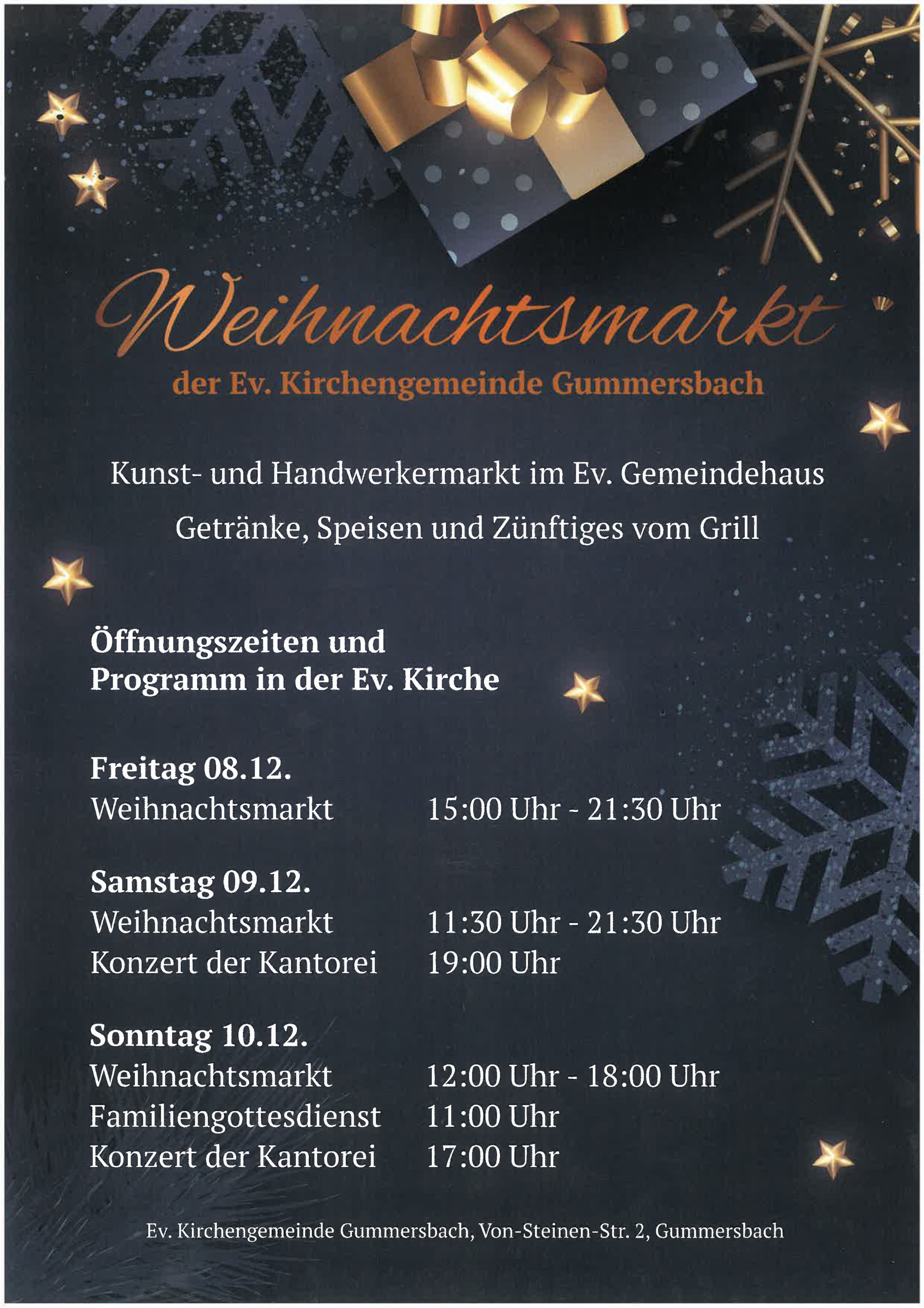 Weihnachtsmarkt am Gemeindehaus