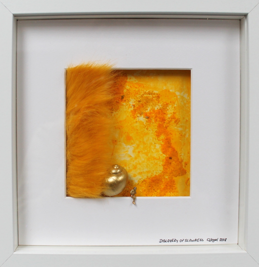 Discovery of Slowness, 25x25 cm, Christiane Vogel Discovery of Slowness, 25x25 cm, Christiane Vogel