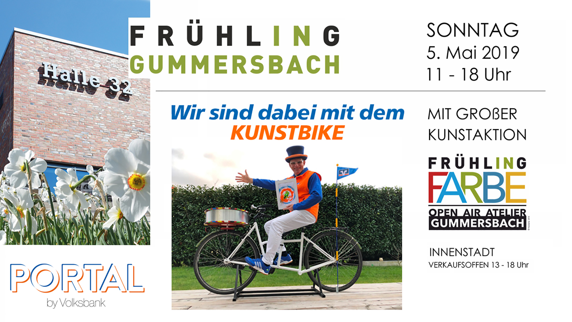 PORTAL by Volksbank | KUNSTBIKE beim Frühling Gummersbach