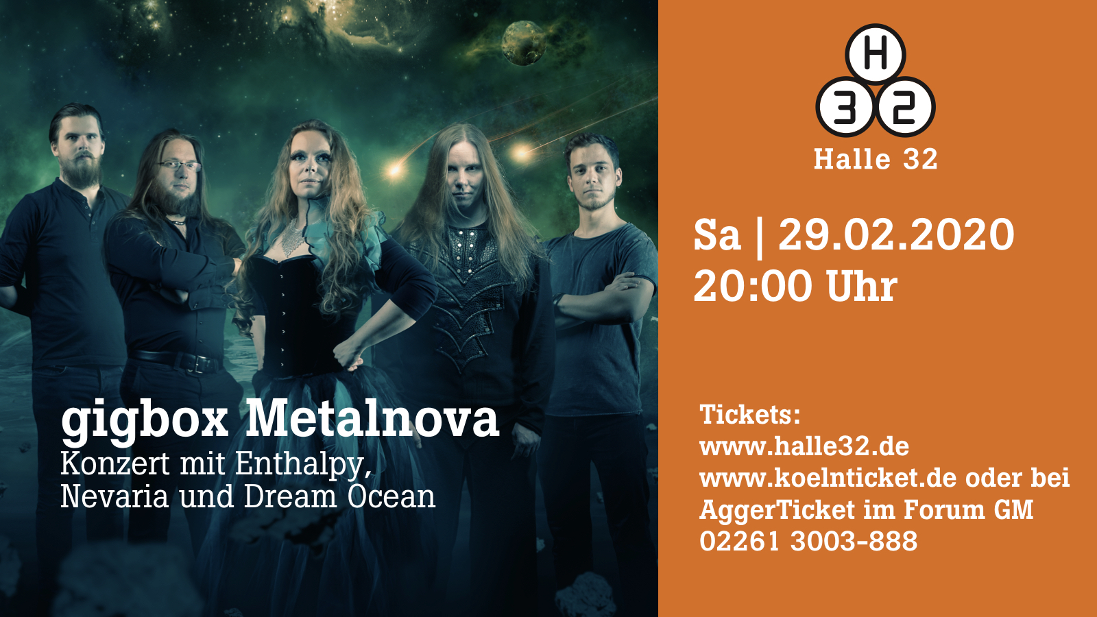 Halle 32 | gigbox - Metalnova