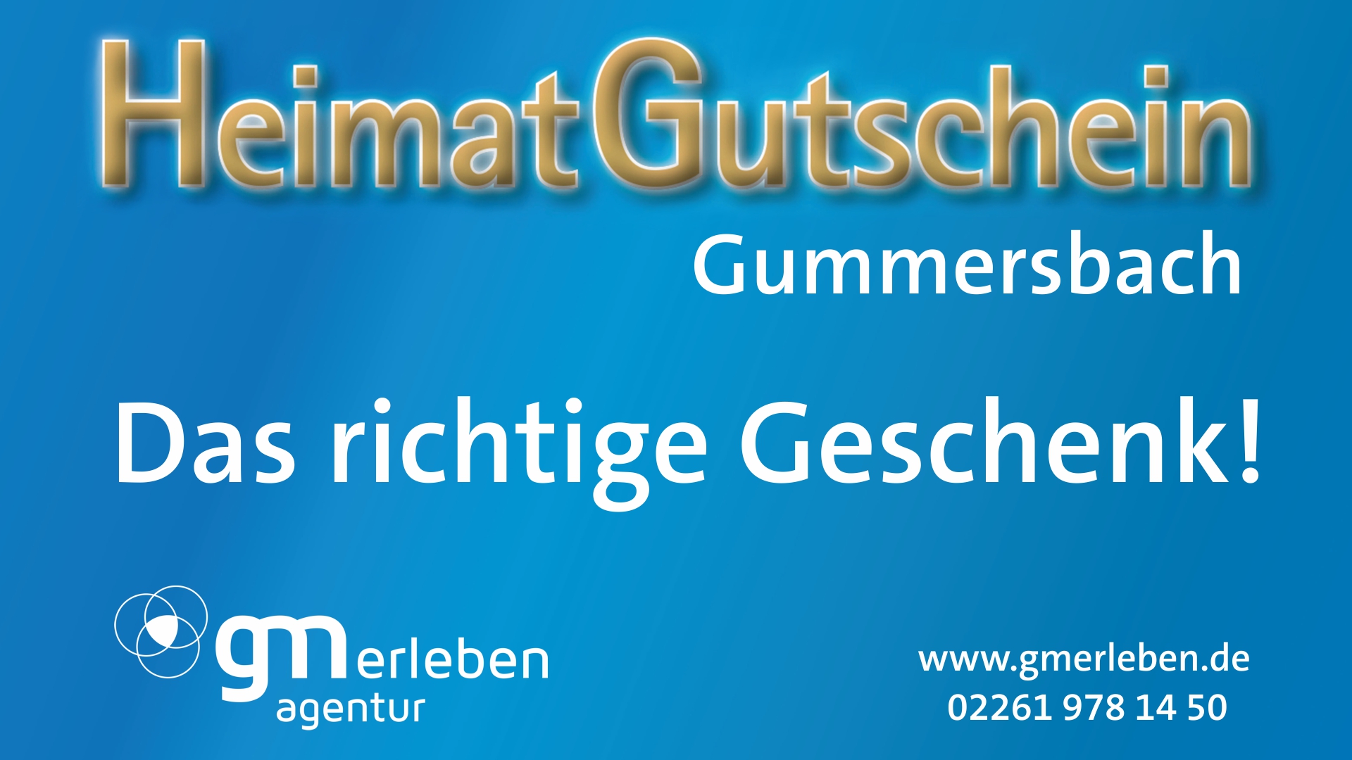 Gummersbacher HEIMAT-GUTSCHEIN