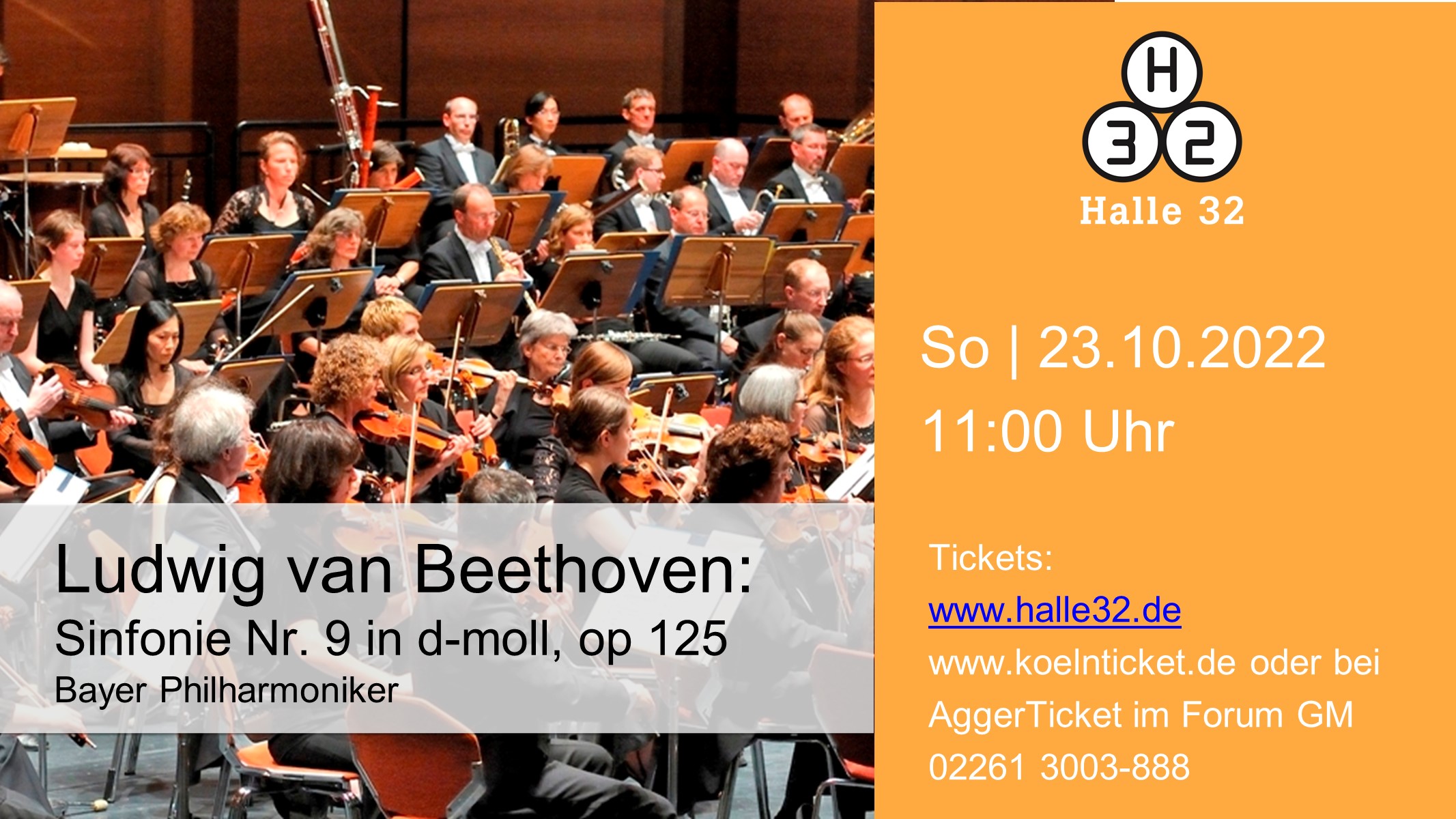 Halle 32 | Ludwig van Beethoven: Sinfonie Nr. 9