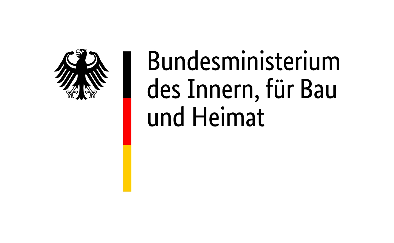 Logo Bundesminsterium des Innern, für Bau und Heimat