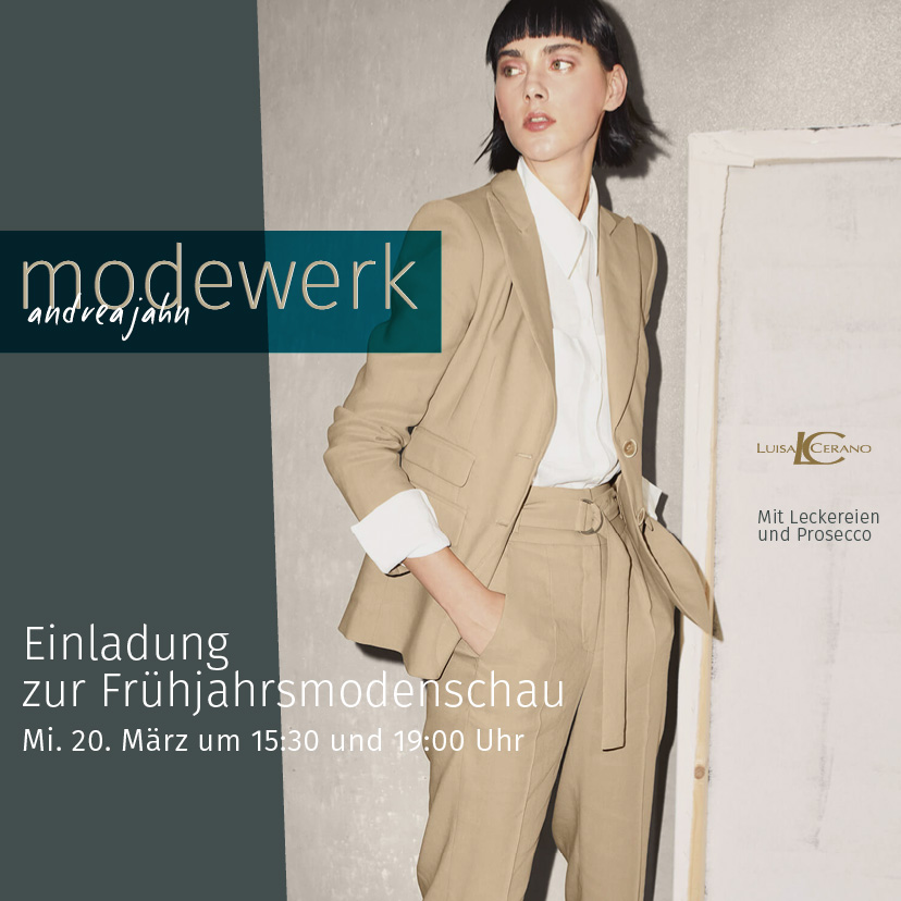 Modewerk | Andrea Jahn - Frühjahrsmodenschau
