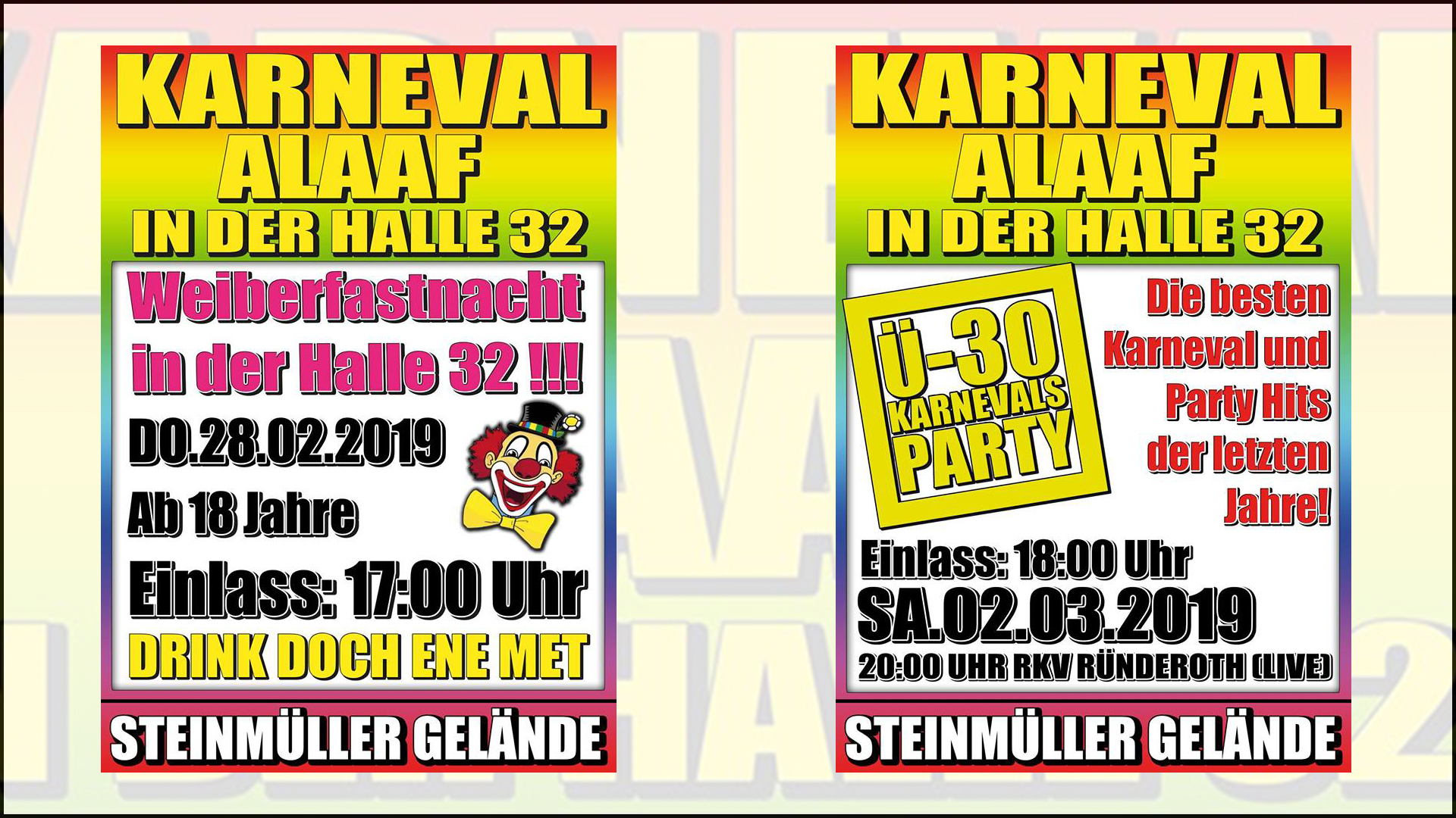 B1 | Karneval in der Halle 32