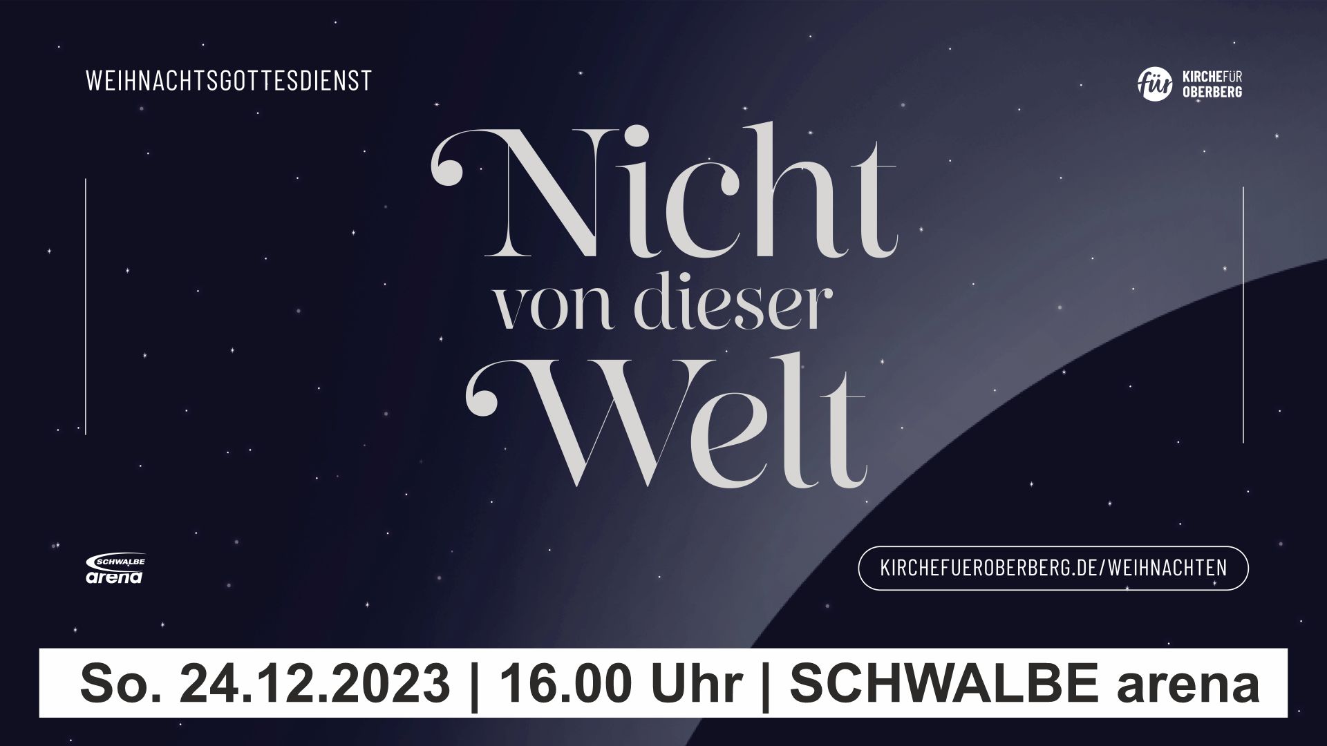 SCHWALBE arena | Weihnachtsgottesdienst!