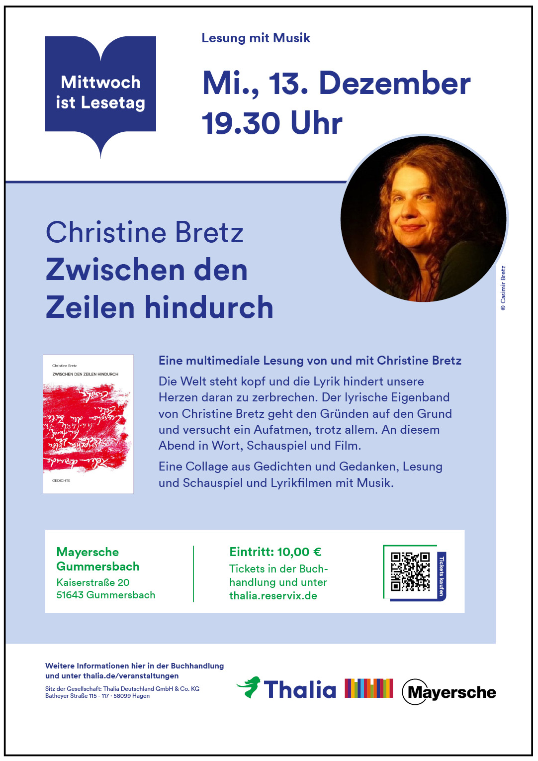 Christine Bretz / Zwischen den Zeilen hindurch