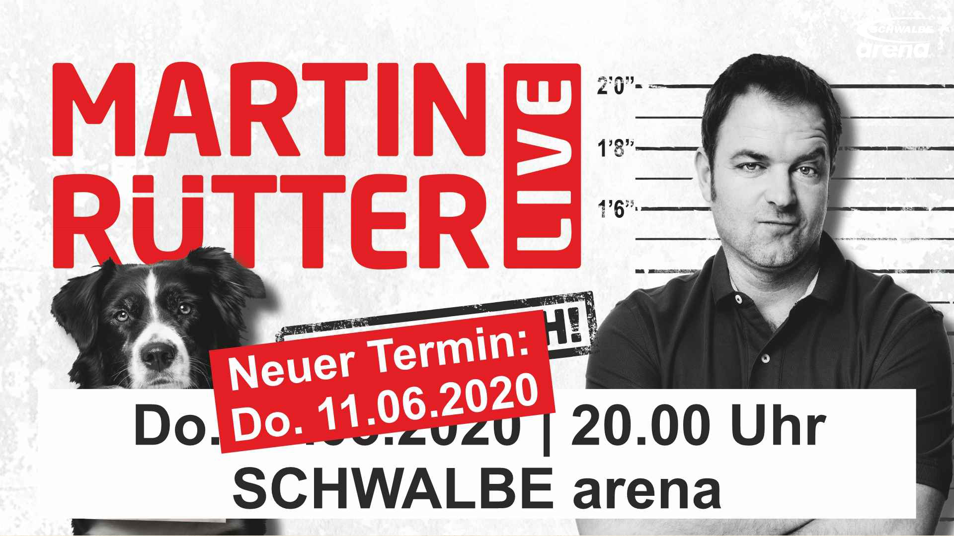 SCHWALBE arena | Martin Rütter - Freispruch