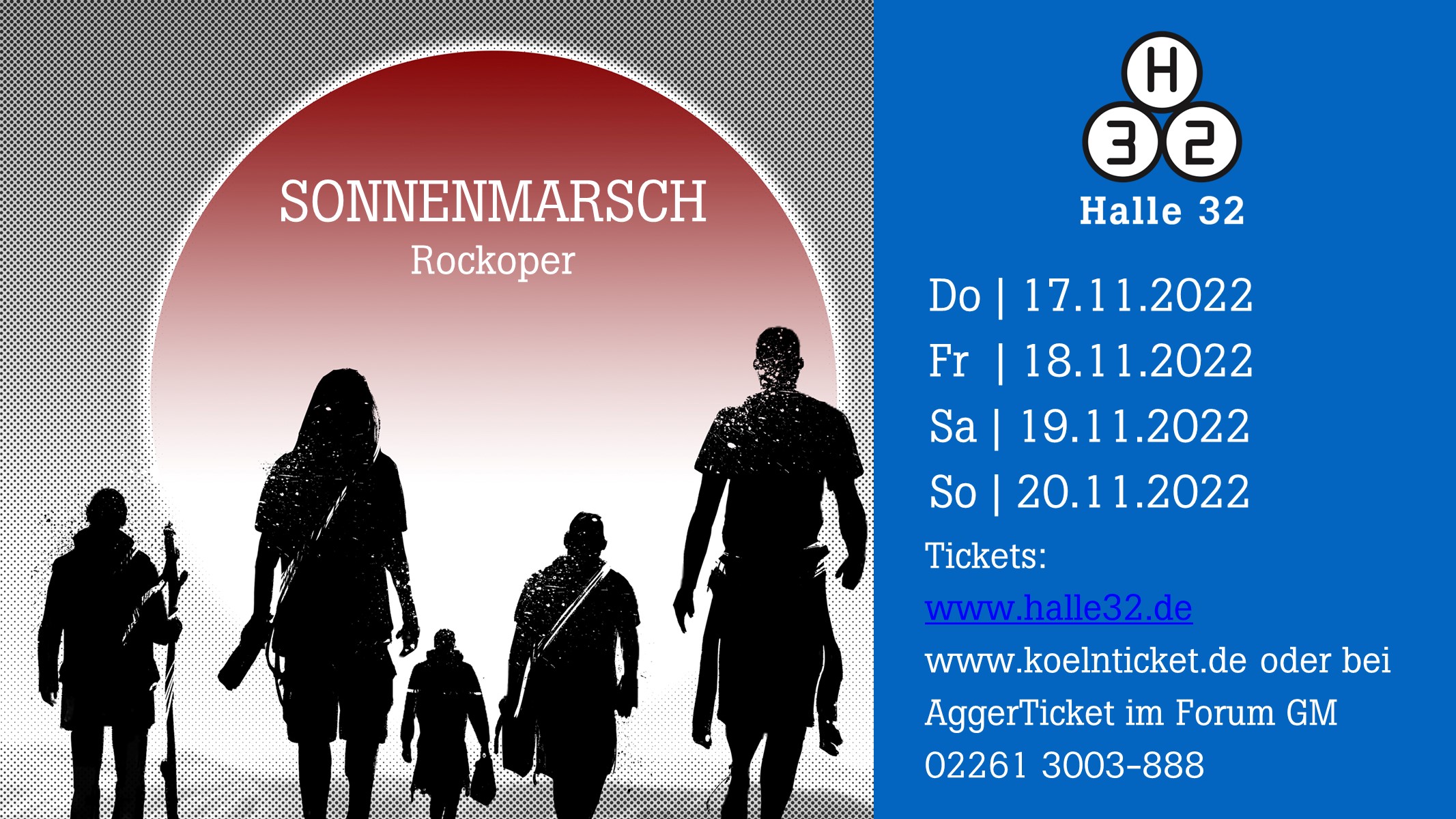 Halle 32 | Sonnenmarsch - Rockoper