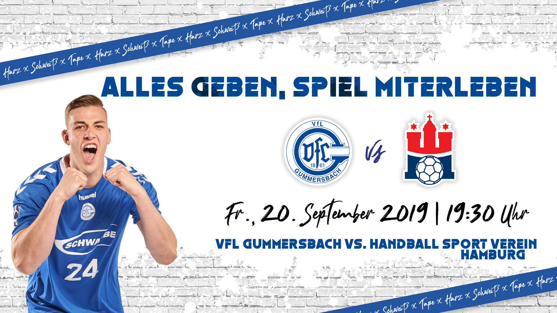 HEIMspiel | VfL Gummersbach - Handball Sport Verein Hamburg