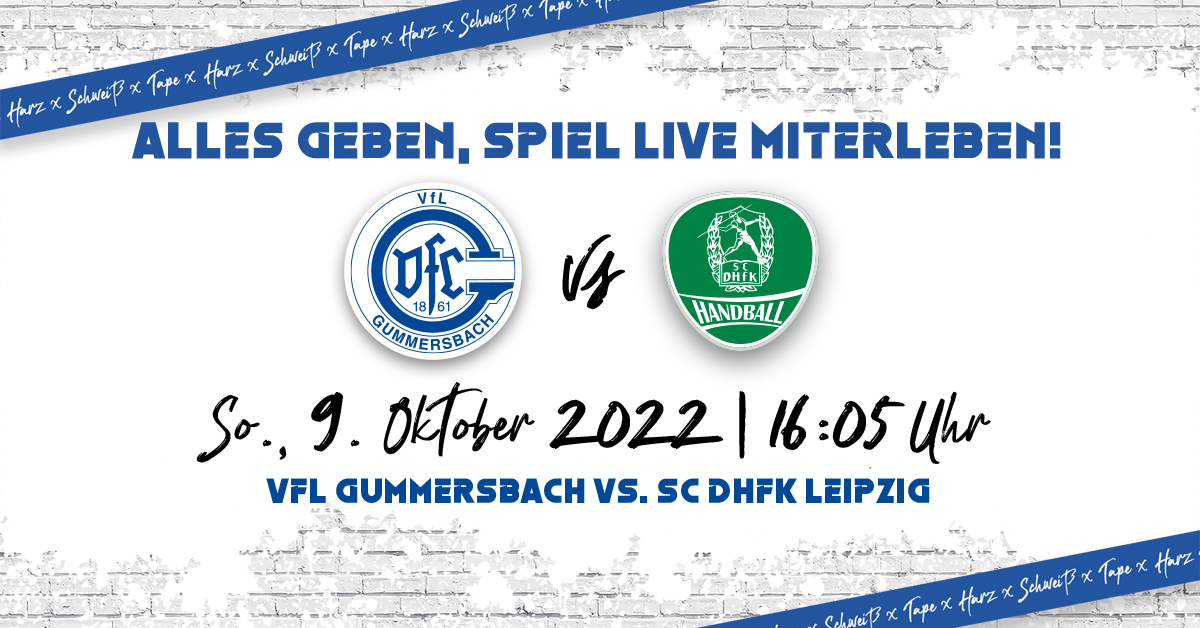 HEIMspiel | VfL Gummersbach - SC DHfK Leipzig