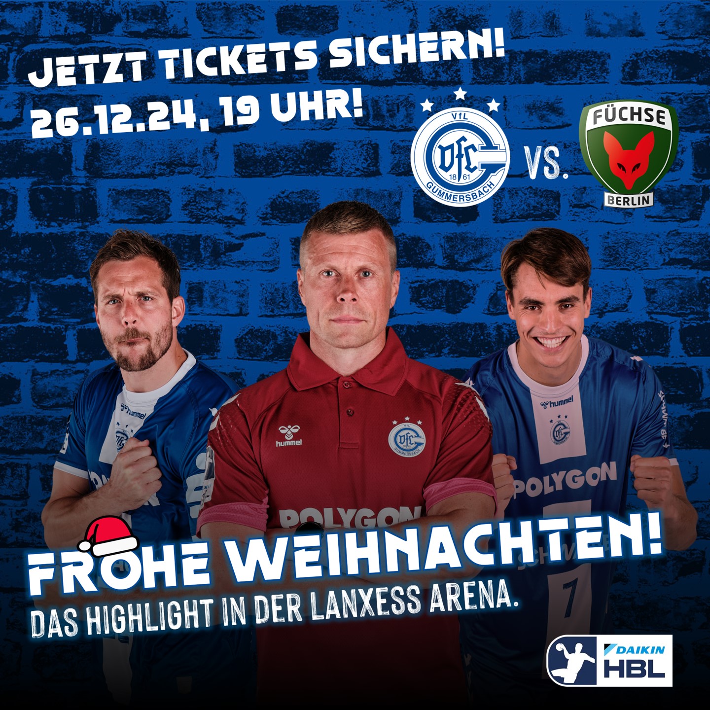 HEIMspiel | VfL Gummersbach - Füchse Berlin