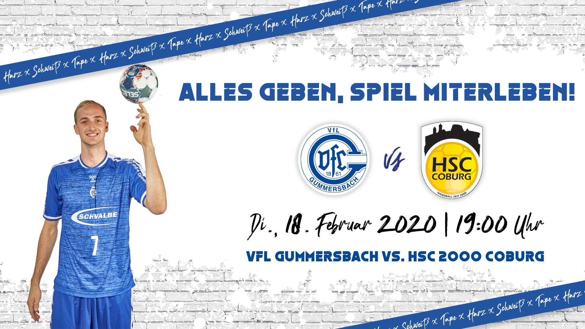 HEIMspiel | VfL Gummersbach - HSC 2000 Coburg