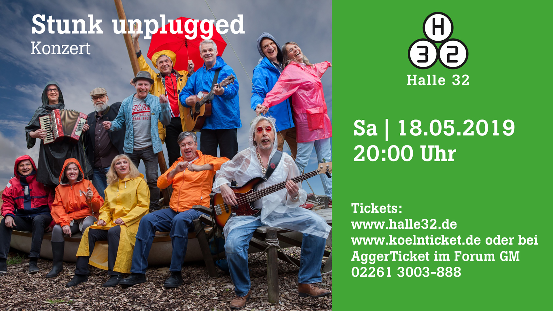 Halle 32 | Stunk unplugged