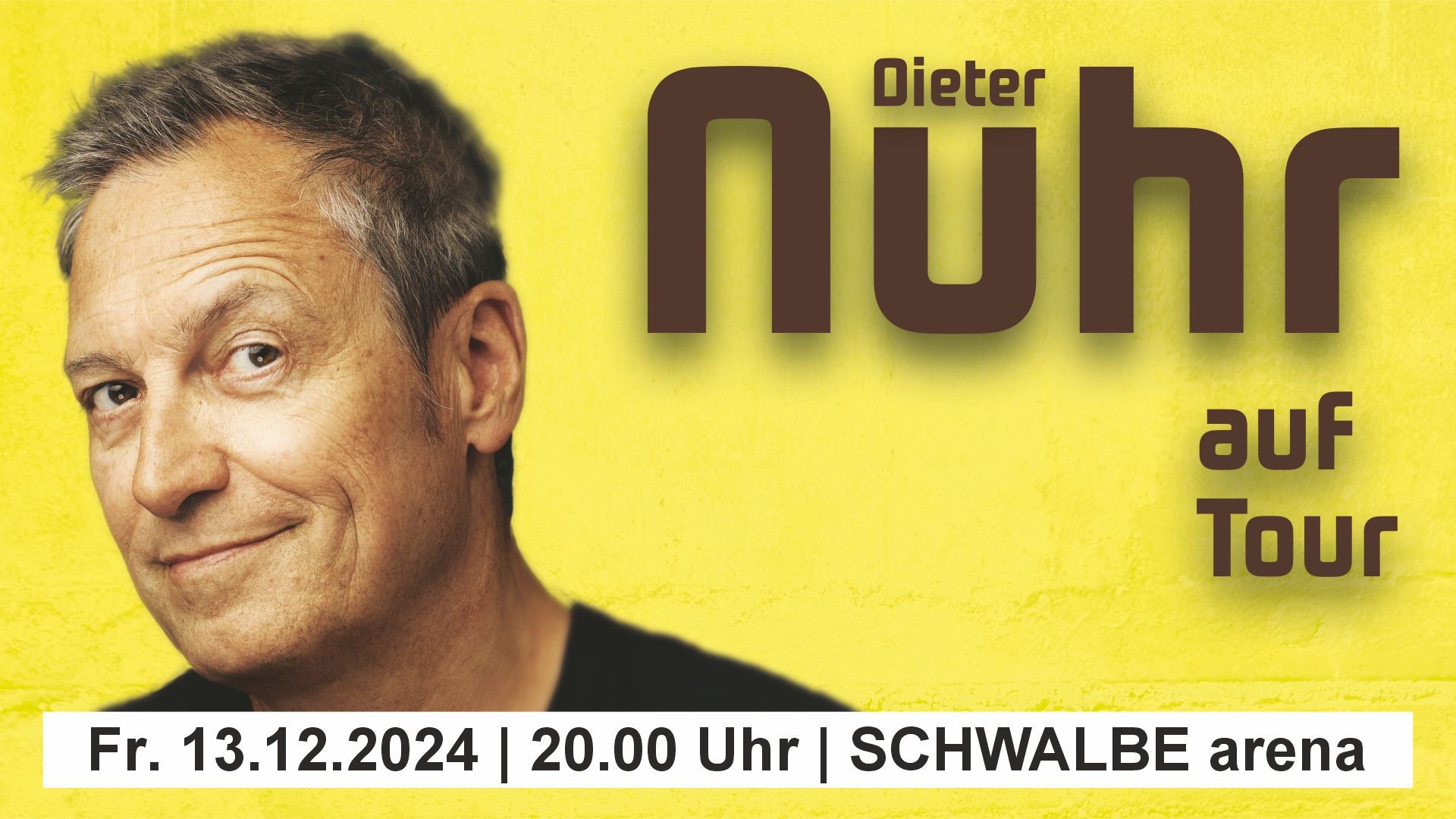 SCHWALBE Arena Dieter Nuhr Nuhr Auf Tour